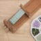 The Beadsmith Little Ricky Beading Loom, Two-Warp Loom, 9.25" L x 2.5" W x 2.875" H, Wooden, Illustrated Instructions Included, Easy Assembly, Use to Create Necklace and Bracelet Designs